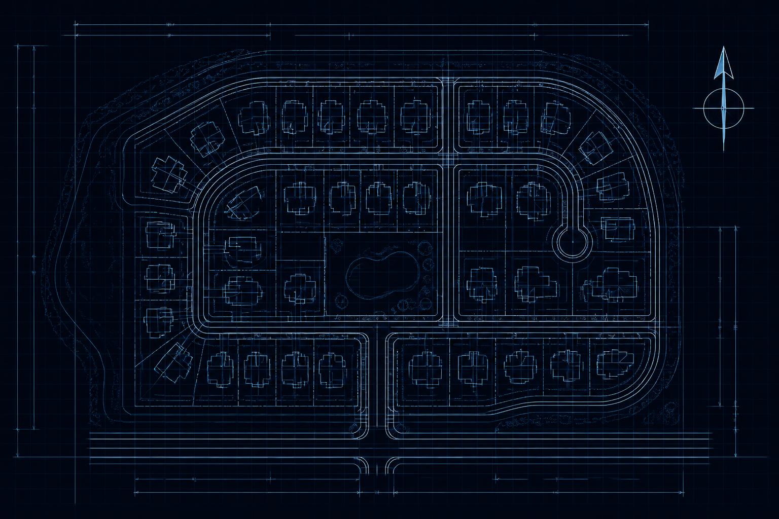 Subdivision master plan blueprint
